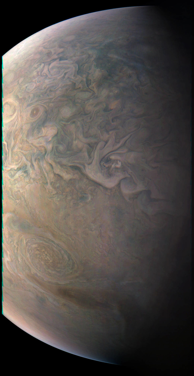 Szczegółowe zdjęcie Jowisza /NASA