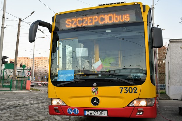 Szczepciobus we Wrocławiu /MPK Wrocław /Materiały prasowe