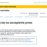 Szczepienia – uważaj na SMS-owe oszustwa