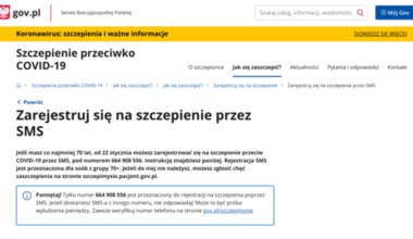 Szczepienia – uważaj na SMS-owe oszustwa