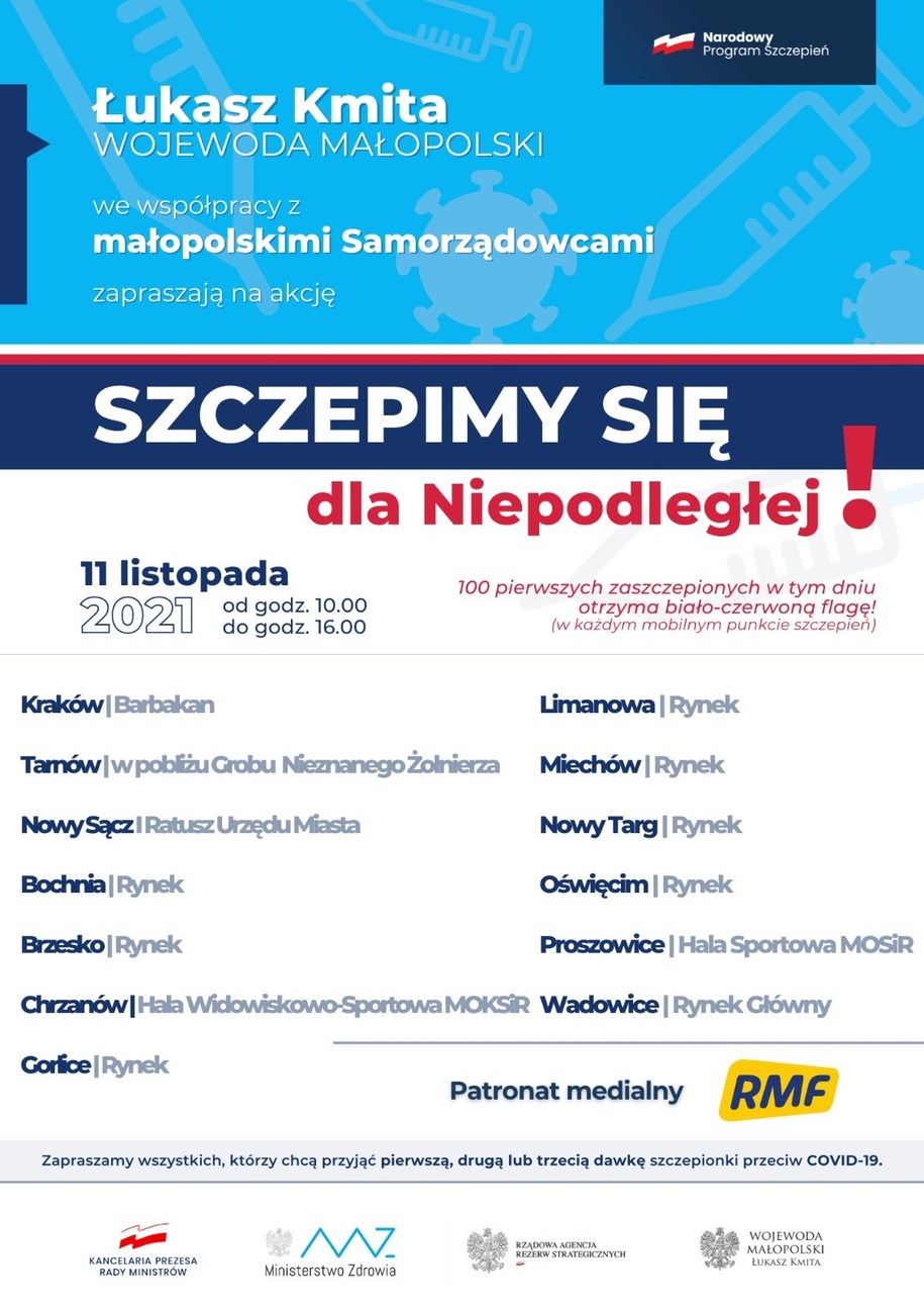 Szczepimy się dla niepodległej /