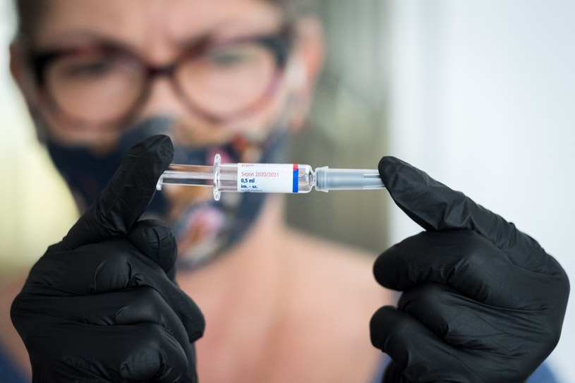 Szczepionka zawiera 4 szczepy wirusa grypy /Jacek Dominski/ /Reporter