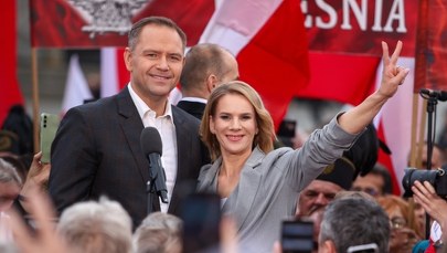 "Szczęśliwa żona i mama". Marta Nawrocka pierwszą damą