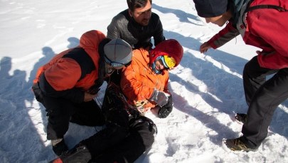 Szczęśliwy finał akcji ratowniczej na Latoku I. Uratowano wspinacza z Rosji