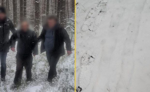 Szczęśliwy finał poszukiwań 76-latka. Pomogły ślady na śniegu 