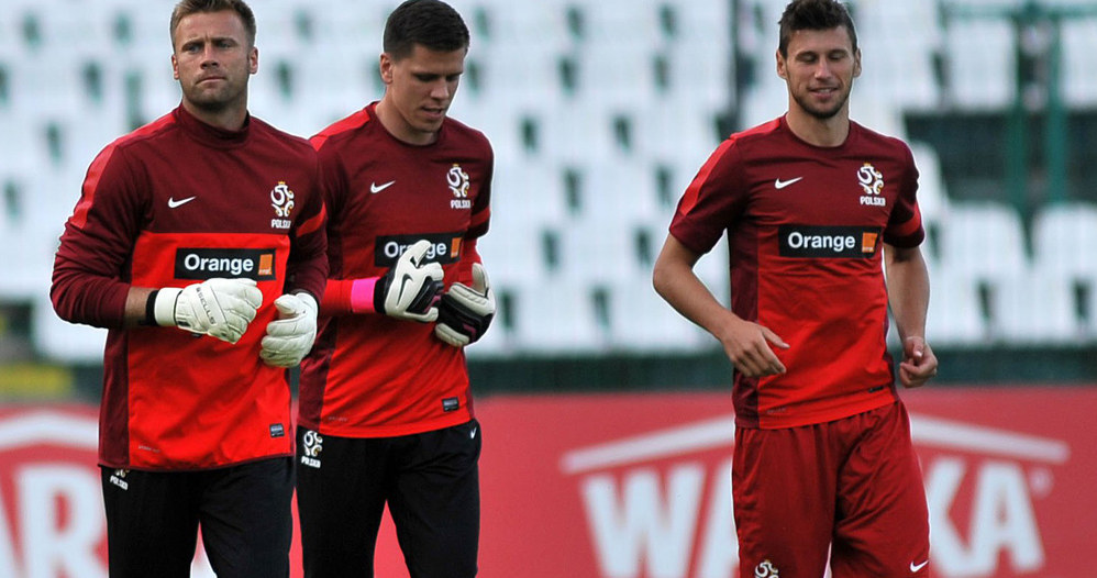 Szczęsny miał niezły ubaw! /Piotr Matusewicz /East News