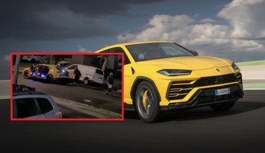 Szczyt bezczelności. Do kradzieży katalizatorów wykorzystywali Lamborghini