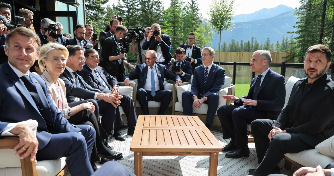 Szczyt G7 2025: Kanada zmieniła format. Deklaracje zamiast komunikatu /LUDOVIC MARIN/AFP/East News /East News