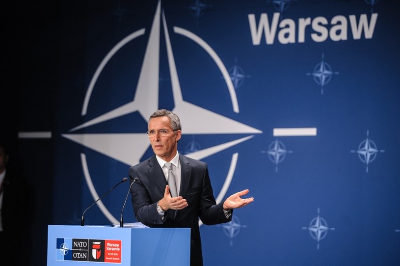 Szczyt NATO był wielkim sukcesem Polski. N/z Sekretarz Generalny NATO Jens Stoltenberg /Tomasz Urbanek /East News