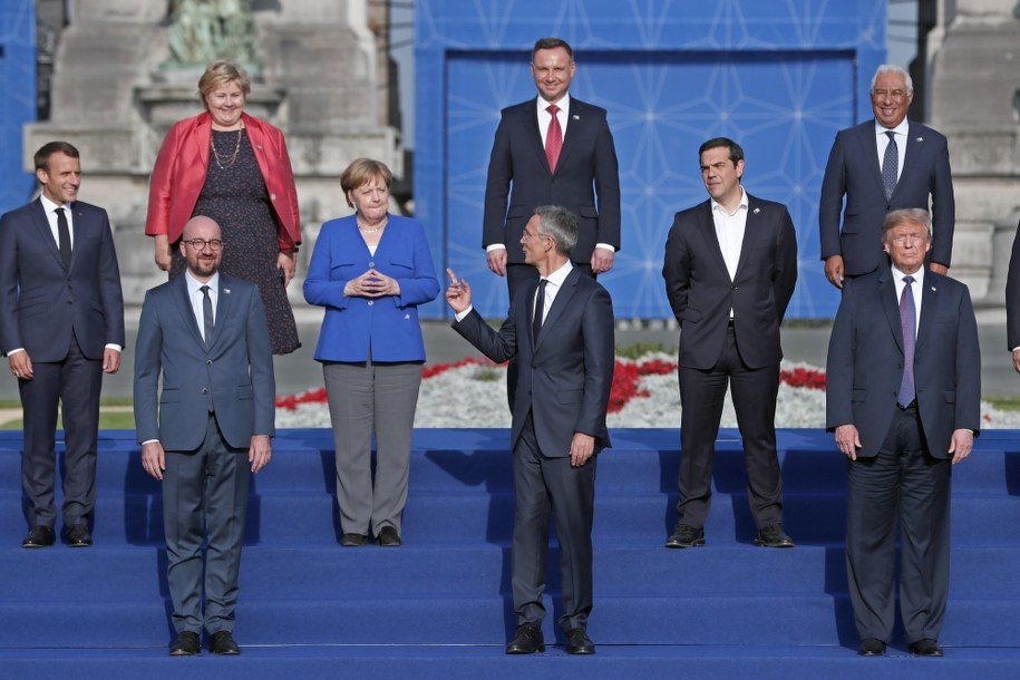 Szczyt NATO w Brukseli /IAN LANGSDON /PAP/EPA