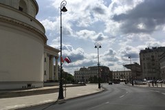 Szczyt NATO. Warszawskie ulice świecą pustkami