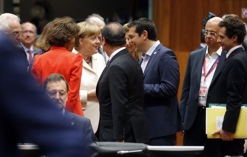 Szczyt państw strefy euro: Nie ma przełomu ws. Grecji /PAP/EPA