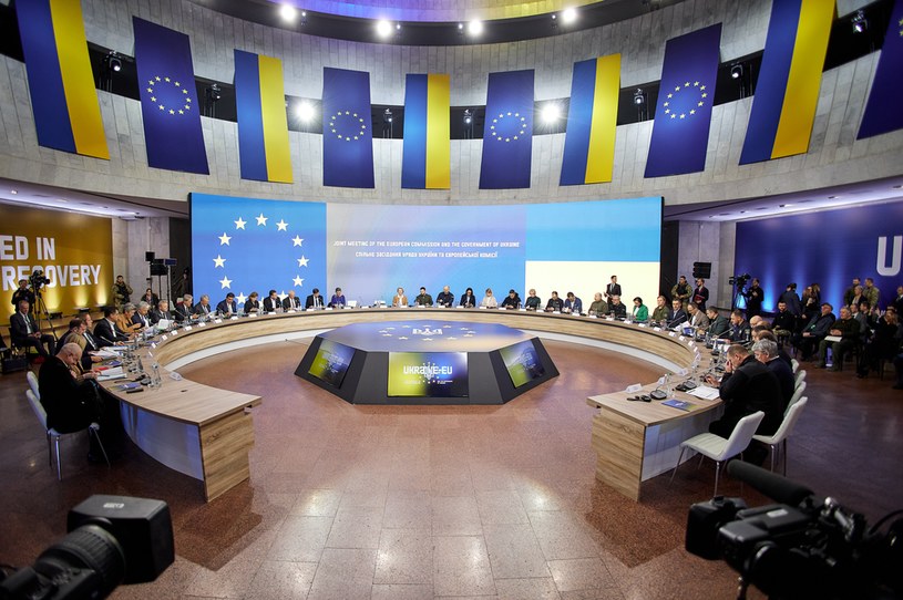 Szczyt UE-Ukraina w Kijowie /Ukrainian Presidency / Handout/Anadolu Agency /AFP