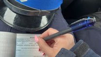 Szedł na autobus... drogą ekspresową