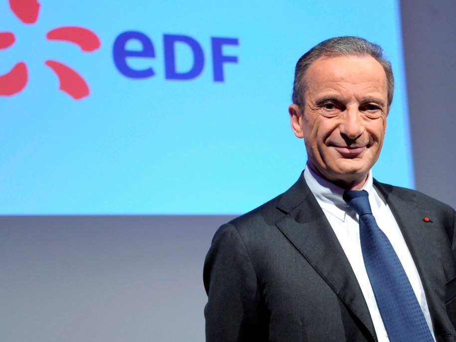 Szef EDF Henri Proglio /Christophe Karaba /PAP/EPA