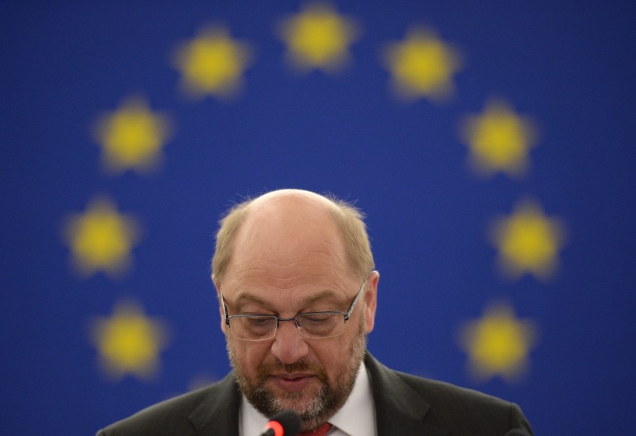 Szef europarlamentu Martin Schulz /Patrick Seeger  /PAP/EPA