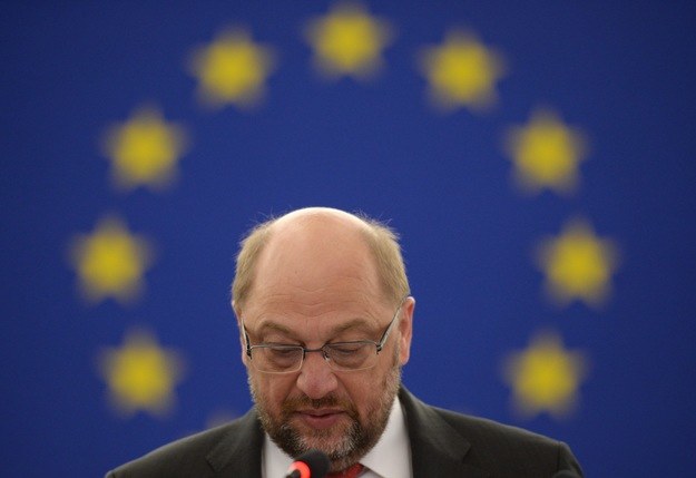 Szef europarlamentu Martin Schulz /Patrick Seeger  /PAP/EPA
