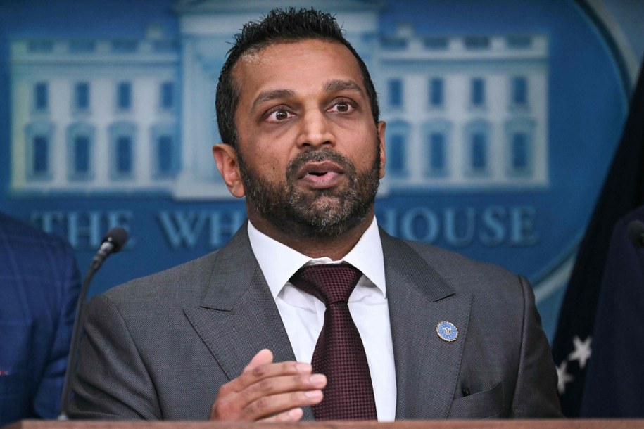 Szef FBI Kash Patel /ANDREW CABALLERO-REYNOLDS/AFP/East News /East News