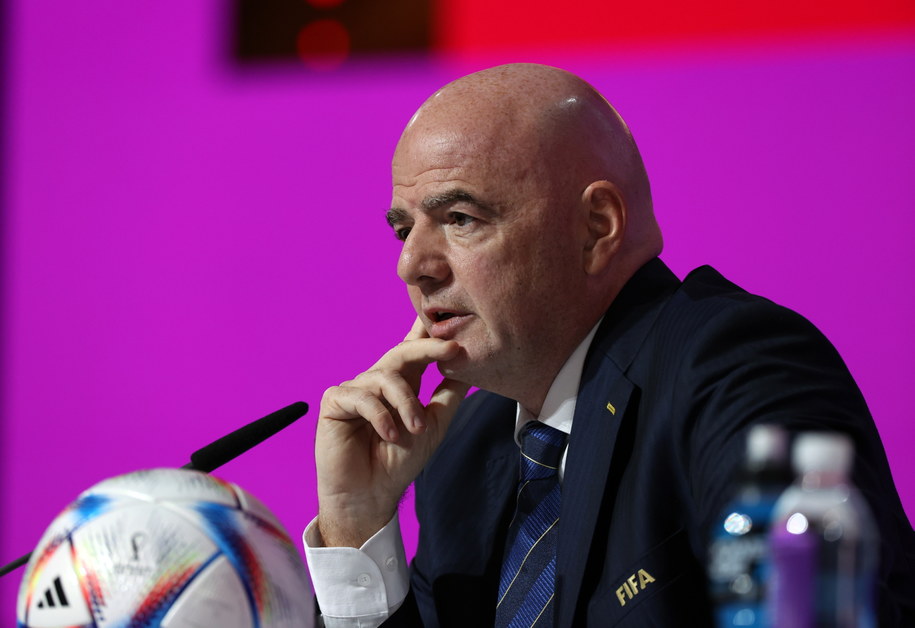 Szef FIFA Gianni Infantino /MOAHAMED MESSARA /PAP/EPA