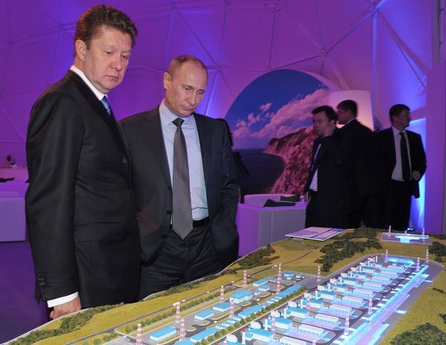 Szef Gazpromu A. Miler i prezydent Putin /AFP