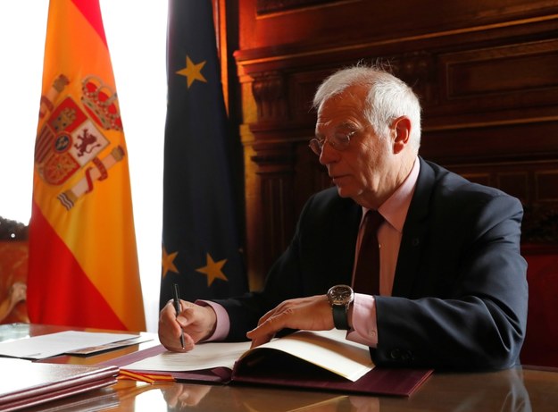 Szef hiszpańskiego MSZ podpisał memorandum dotyczące Gibraltaru /Chema Moya /PAP/EPA