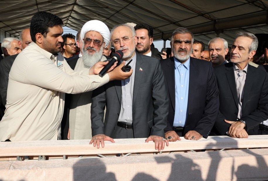 Szef Irańskiej Agencji Energii Atomowej (AEOI) Ali Akbar Salehi /IRAN ATOMIC ENERGY ORGANIZATION HANDOU /PAP/EPA