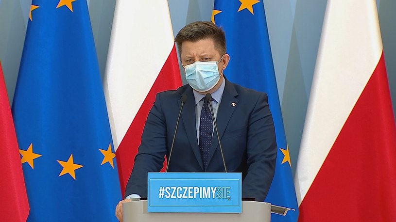 Szef Kancelarii Prezesa Rady Ministrów Michał Dworczyk /Polsatnews.pl