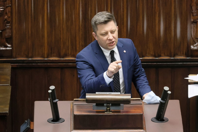 Szef Kancelarii Prezesa Rady Ministrów Michał Dworczyk / PAP/Leszek Szymański /PAP/EPA