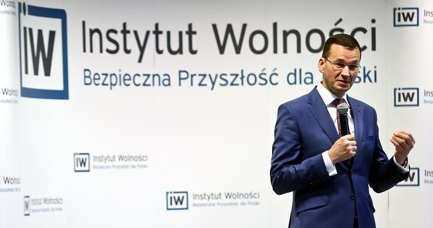 Szef KERM, wicepremier, minister rozwoju i finansów Mateusz Morawiecki /PAP