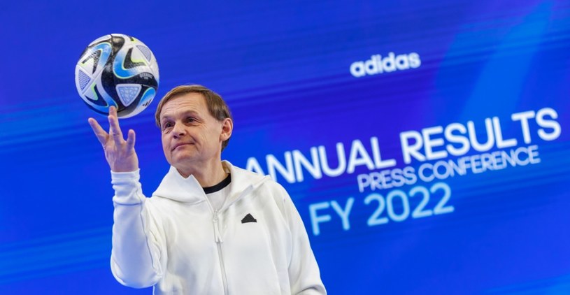 Szef koncernu Adidas Björn Gulden /DANIEL KARMANN / DPA  /AFP