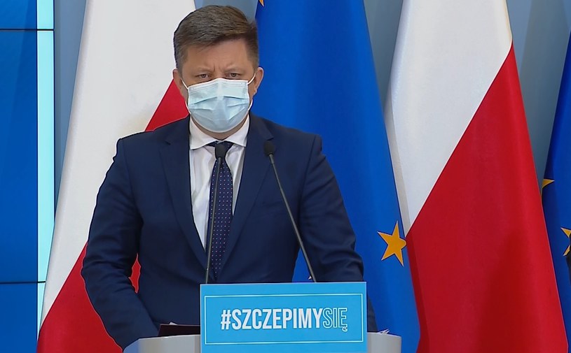 Szef KPRM Michał Dworczyk /Polsat News