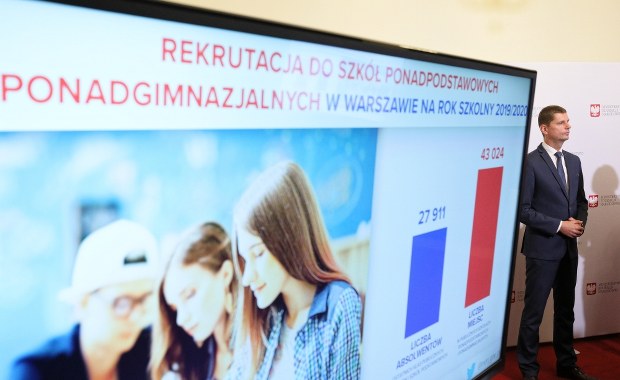 Szef MEN komentuje wynik rekrutacji w Warszawie: Efekt rywalizacji