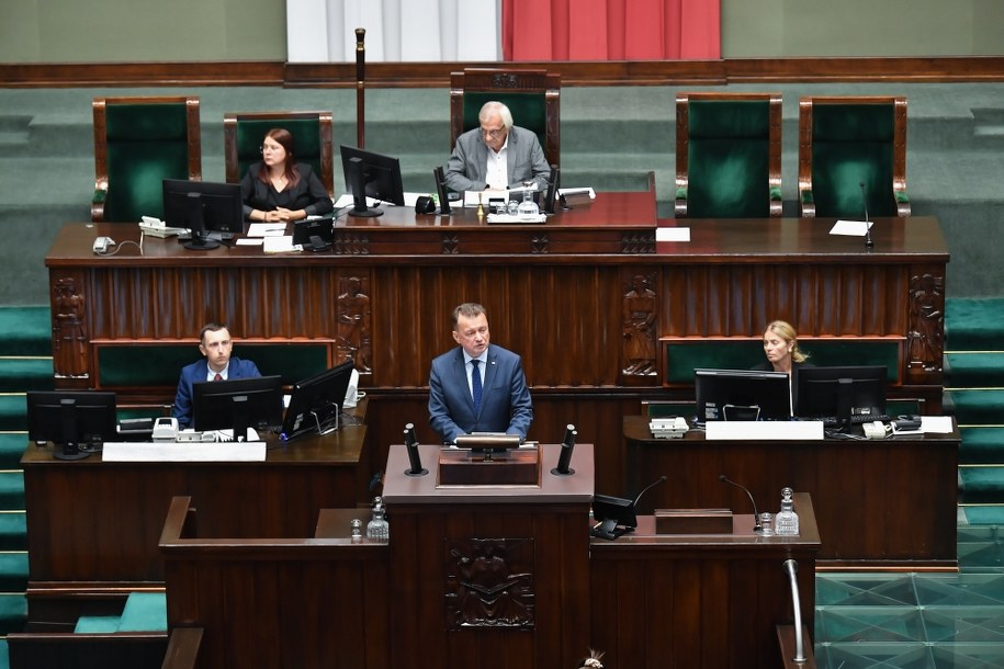 Szef MON Mariusz Błaszczak /Andrzej Lange /PAP