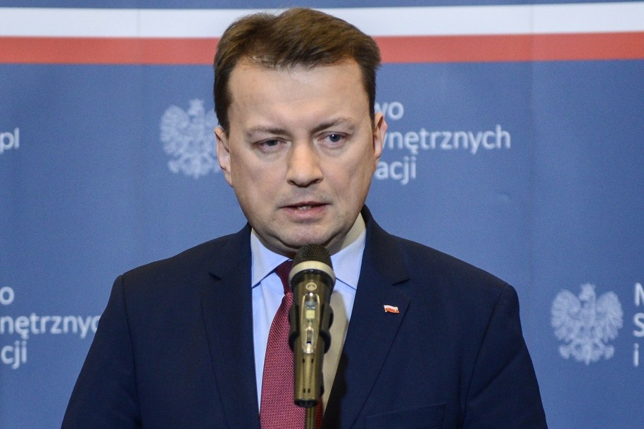 Szef MSWiA Mariusz Błaszczak /Jakub Kaminski /PAP