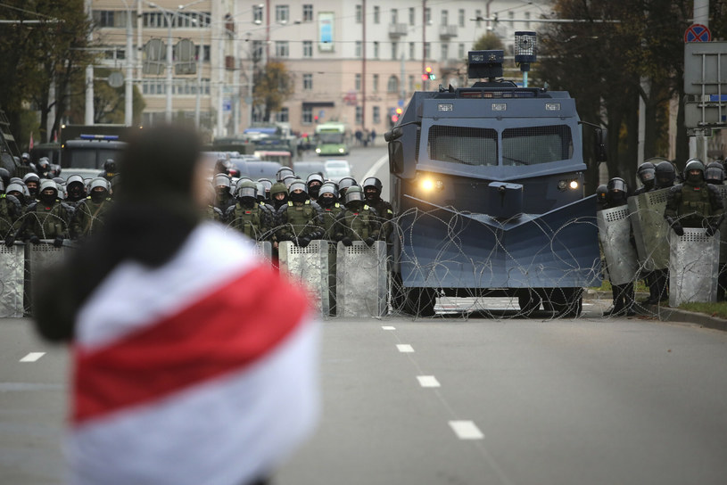 Szef MSZ o protestach na Białorusi /AP/Associated Press /East News