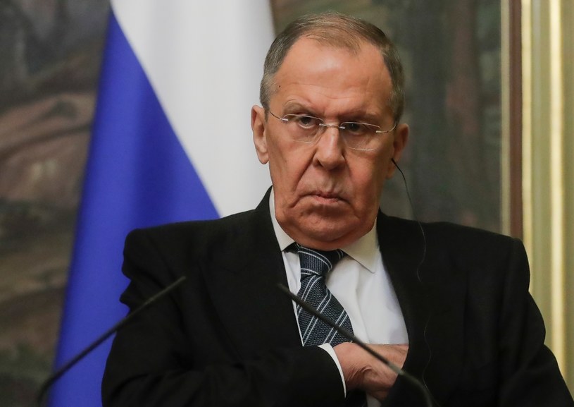 Szef MSZ Rosji Siergiej Ławrow /MAXIM SHIPENKOV / POOL /AFP