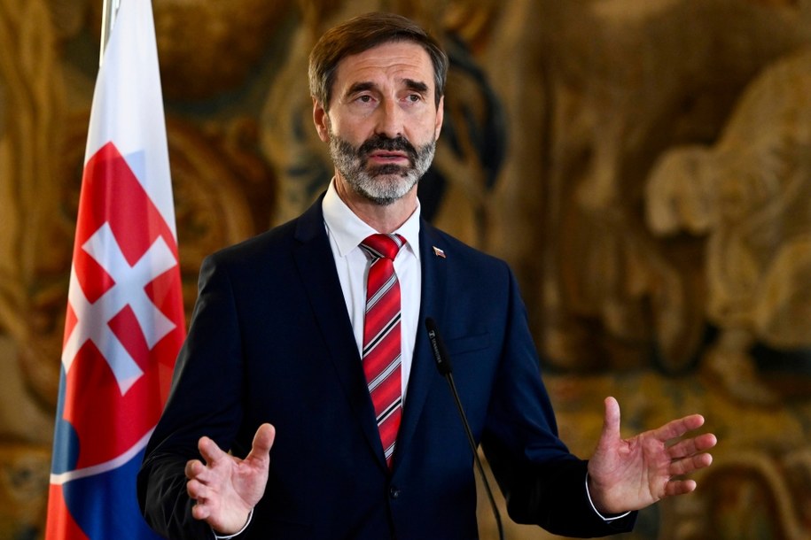 Szef MSZ Słowacji Juraj Blanar /Ondrej Deml /PAP/CTK