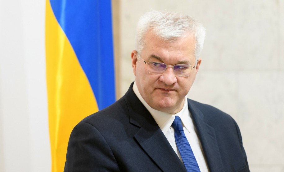 Szef MSZ Ukrainy Andrij Sybiha /Kirill Chubotin/Ukrinform /East News