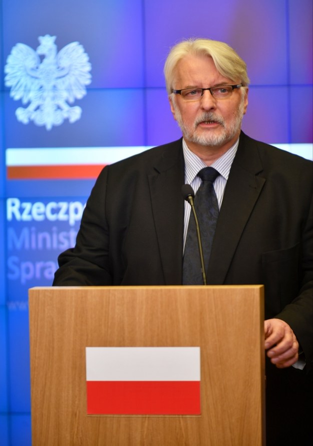 Szef MSZ Witold Waszczykowski /Bartłomiej Zborowski /PAP