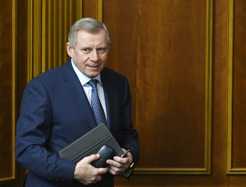 Szef Narodowego Banku Ukrainy Jakiw Smolij /GENYA SAVILOV / AFP /AFP