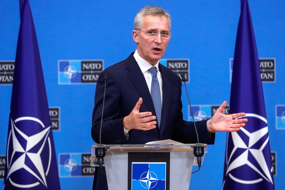 Szef NATO Jens Stoltenberg /STEPHANIE LECOCQ  /PAP/EPA