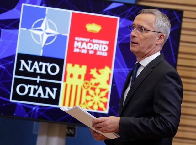 Szef NATO, Jens Stoltenberg /OLIVIER HOSLET /PAP/EPA