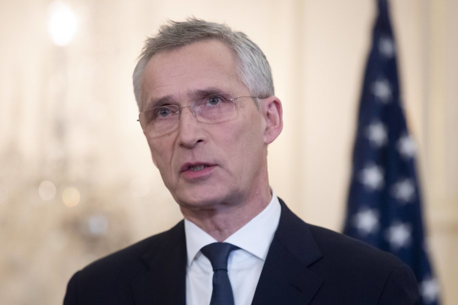 Szef NATO Jens Stoltenberg /MICHAEL REYNOLDS    /PAP/EPA