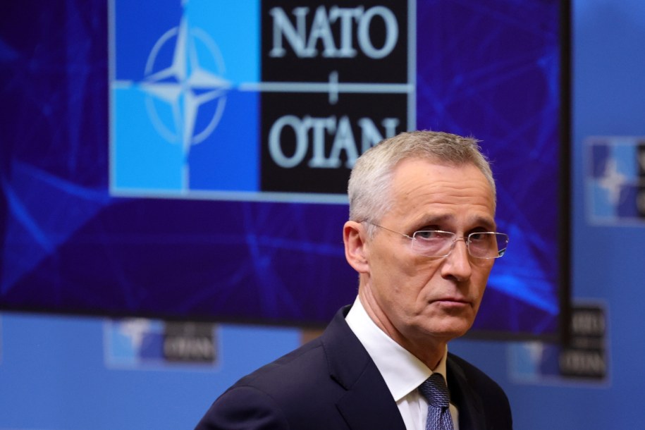 Szef NATO Jens Stoltenberg /OLIVIER MATTHYS    /PAP/EPA