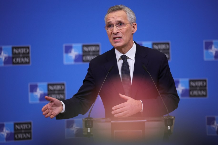 Szef NATO Jens Stoltenberg /OLIVIER MATTHYS    /PAP/EPA