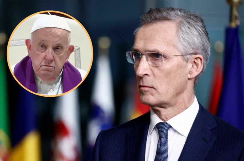 Szef NATO odpowiada papieżowi. "Ukraina nie ma takiej możliwości"