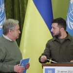 Szef ONZ spotkał się z Zełenskim. "Mariupol to kryzys w kryzysie"