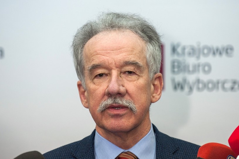 Szef państwowej Komisji Wyborczej Wojciech Hermeliński /Grzegorz Krzyzewski /Reporter