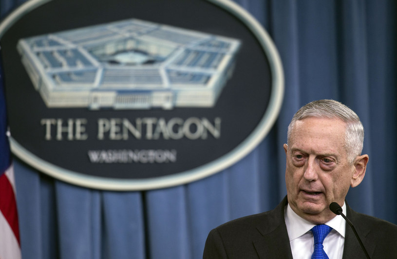 Szef Pentagonu Jim Mattis /NICHOLAS KAMM /AFP
