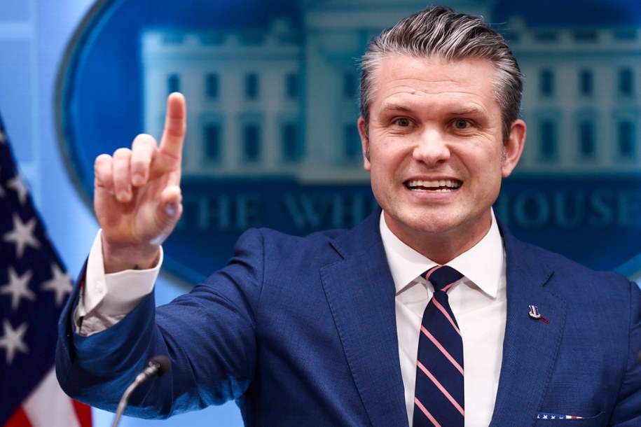 Szef Pentagonu Pete Hegseth /	JIM LO SCALZO   /PAP/EPA